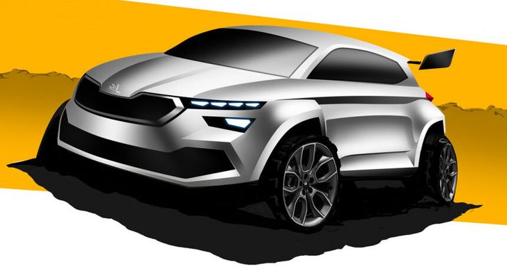 Концепт раллийного Skoda Kamiq