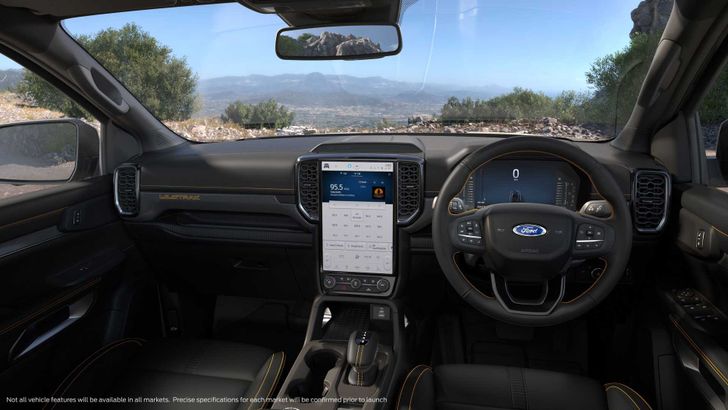 Интерьер Ford Ranger