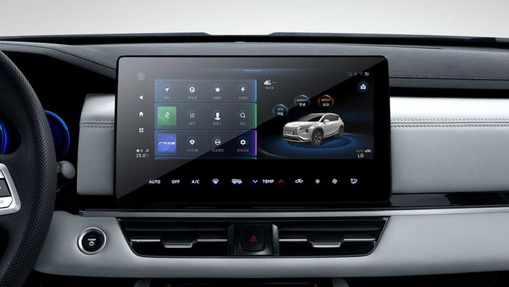 Интерьер Mitsubishi Airtrek