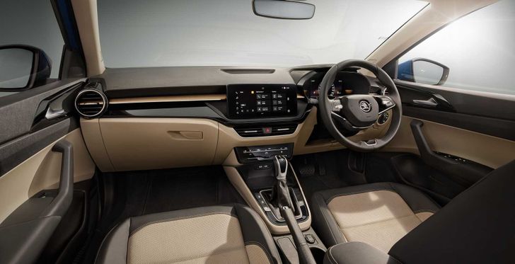 Интерьер Skoda Slavia