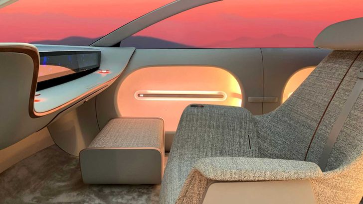 Интерьер Hyundai Seven Concept