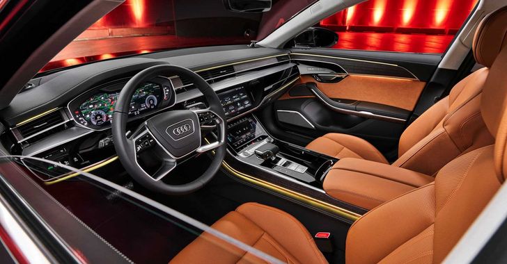 Интерьер Audi A8