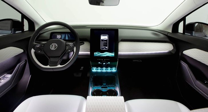 Интерьер Fisker Ocean