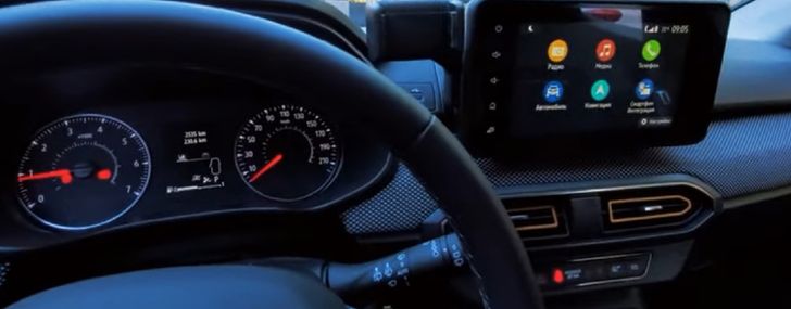 Интерьер нового Renault Sandero Stepway