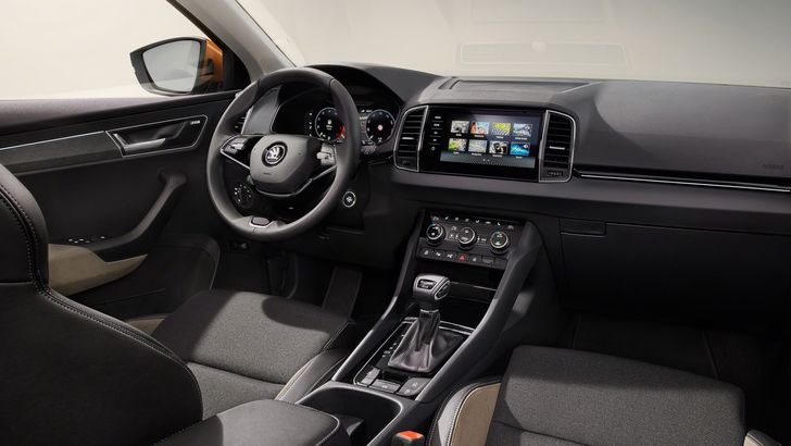Интерьер Skoda Karoq