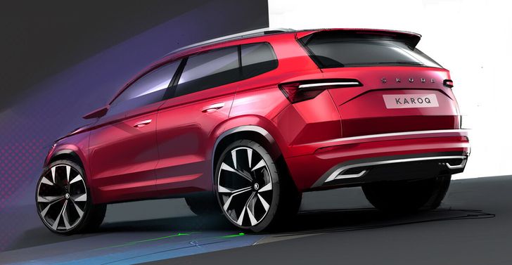 Skoda Karoq Teaser
