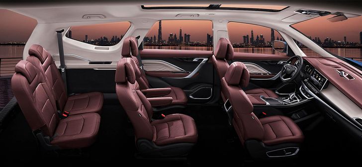 Салон Geely Jiaji