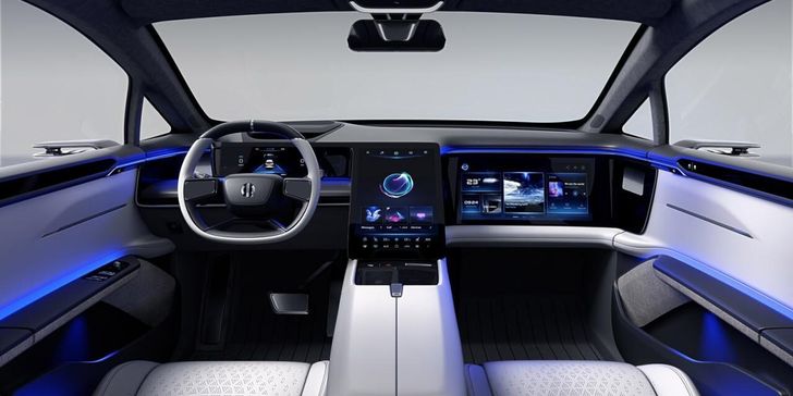 Интерьер HiPhi X