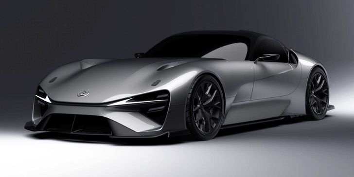 Электрический спорткар Lexus