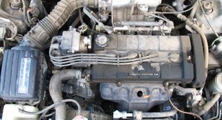 Мотор под капотом