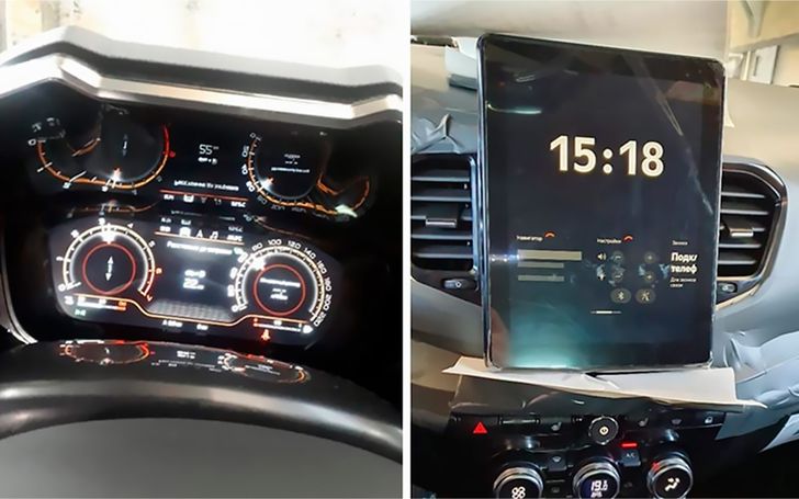 Приборы и мультимедиа LADA Vesta FL