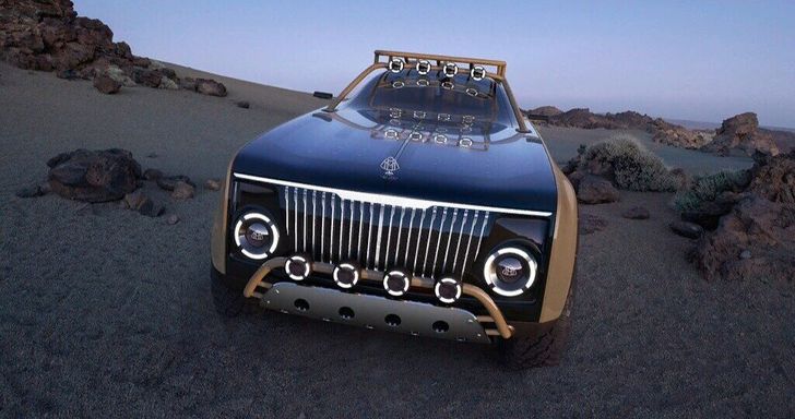 Mercedes-Benz показал внедорожный концепт Maybach Project с ретро-салоном