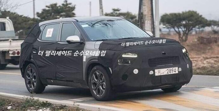 Прототип обновленного Kia Seltos