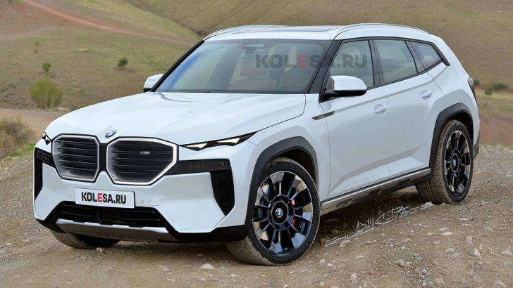 Появились первые изображения нового спортивного кроссовера BMW XM