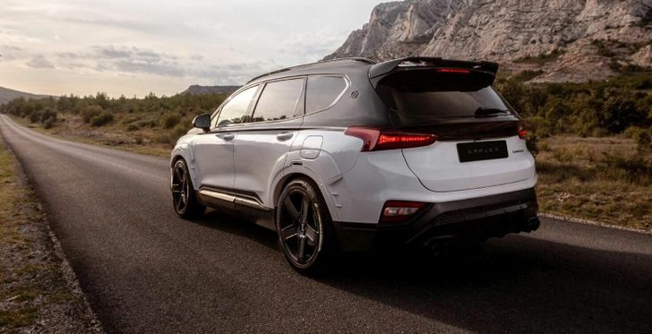 Тюнингованный Hyundai Santa Fe