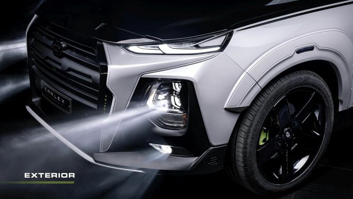 Тюнингованный Hyundai Santa Fe