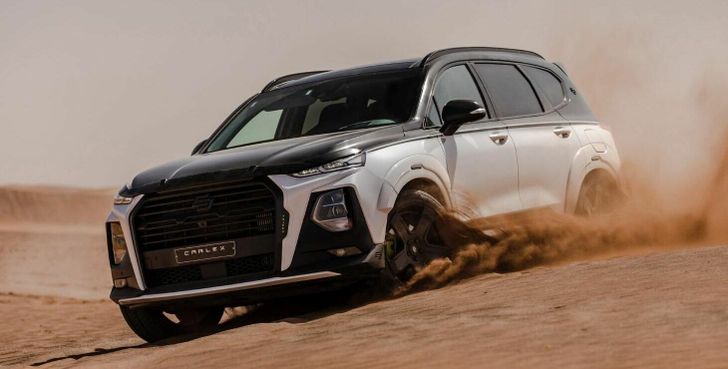 Тюнингованный Hyundai Santa Fe