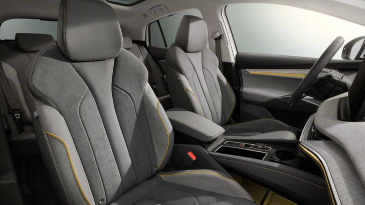 Интерьер Skoda Enyaq Coupe iV