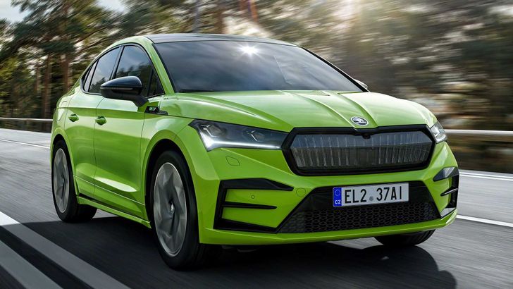 Компания Skoda представила новый электрический купе-кроссовер Skoda Enyaq Coupe iV