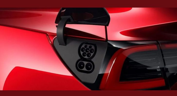 Зарядный разъем Tesla Model S