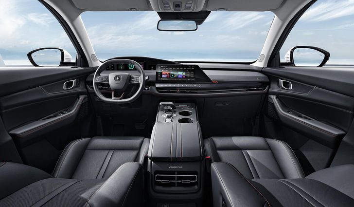 Интерьер Changan Uni-K