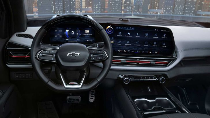 Интерьер Chevrolet Silverado EV