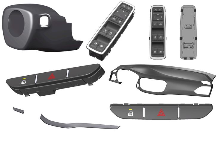 Патентные изображения деталей LADA Vesta FL