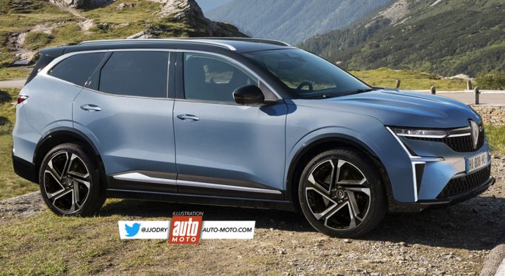 Появились первые подробности о новом семиместном кроссовере Renault