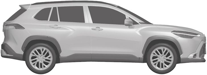 Toyota Corolla Cross для Японии