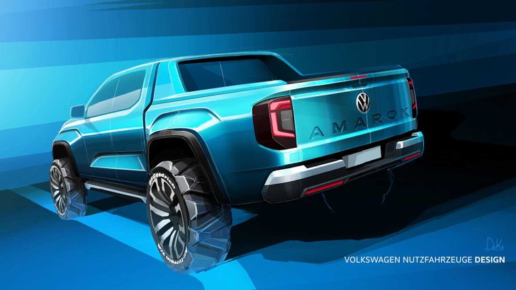 Новый Volkswagen Amarok Teaser