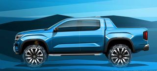 Новый Volkswagen Amarok Teaser