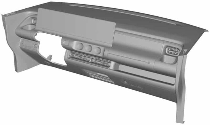 Часть интерьера Wuling E230