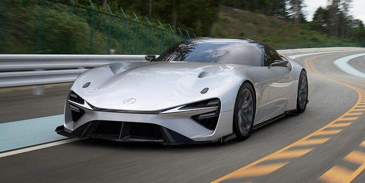 Электрический суперкар Lexus