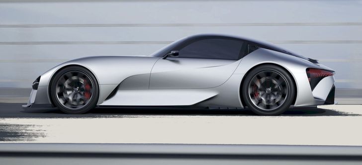 Электрический суперкар Lexus