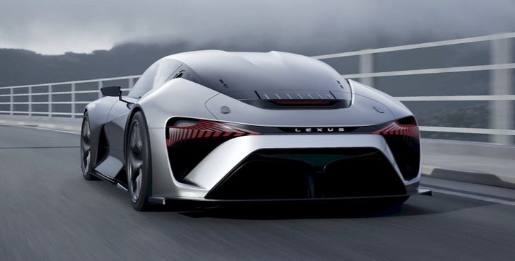 Электрический суперкар Lexus
