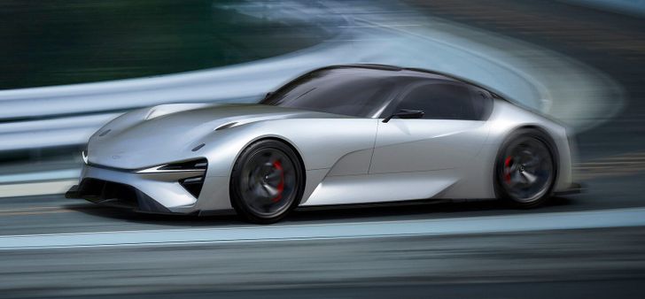 Электрический суперкар Lexus