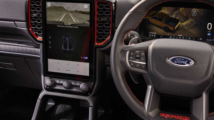 Салон Ford Ranger Raptor