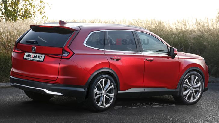 Рендер новой Honda CR-V