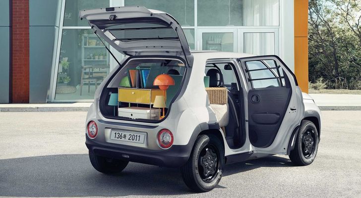 Компания Hyundai представила компактный фургон Casper Van на базе кроссовера Casper