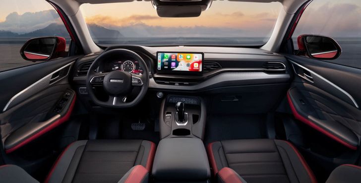 Интерьер Haval F7x