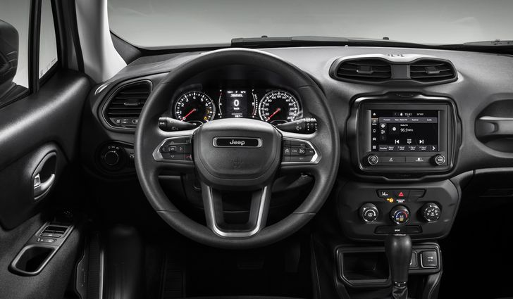 Интерьер Jeep Renegade