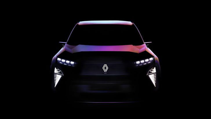 Компания Renault опубликовала первый тизер нового водородного концепт-кара 2022 года