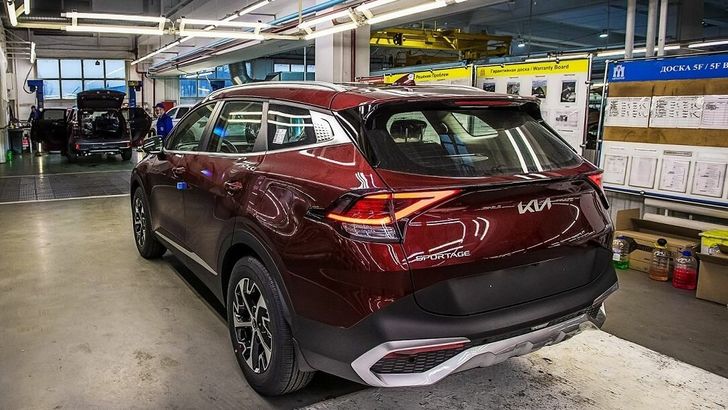 Производство Kia Sportage