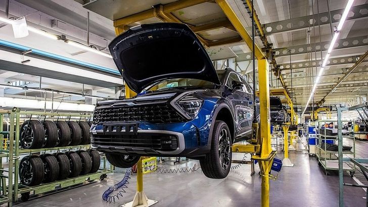 Производство Kia Sportage