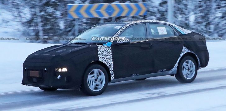 Прототип нового Hyundai Verna/Accent