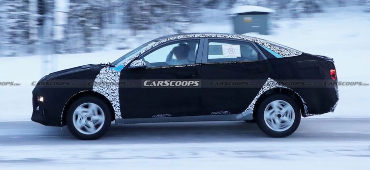 Прототип нового Hyundai Verna/Accent