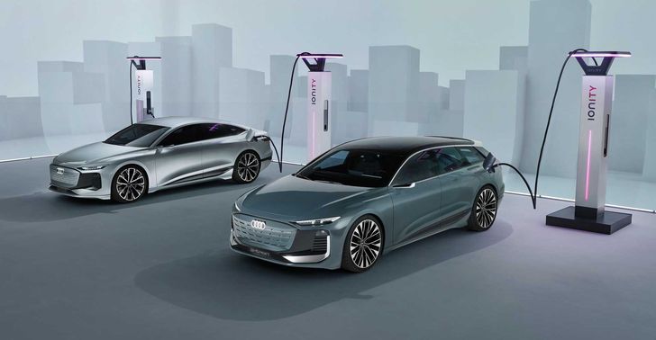 Audi A6 e-tron и A6 Avant e-tron concept