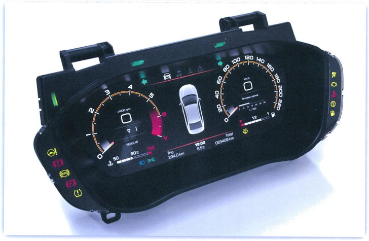 Цифровая приборная панель