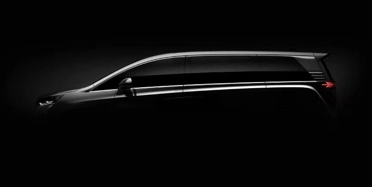 Тизер нового минивэна Denza