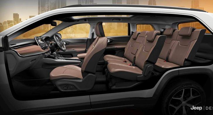 Салон Jeep Meridian